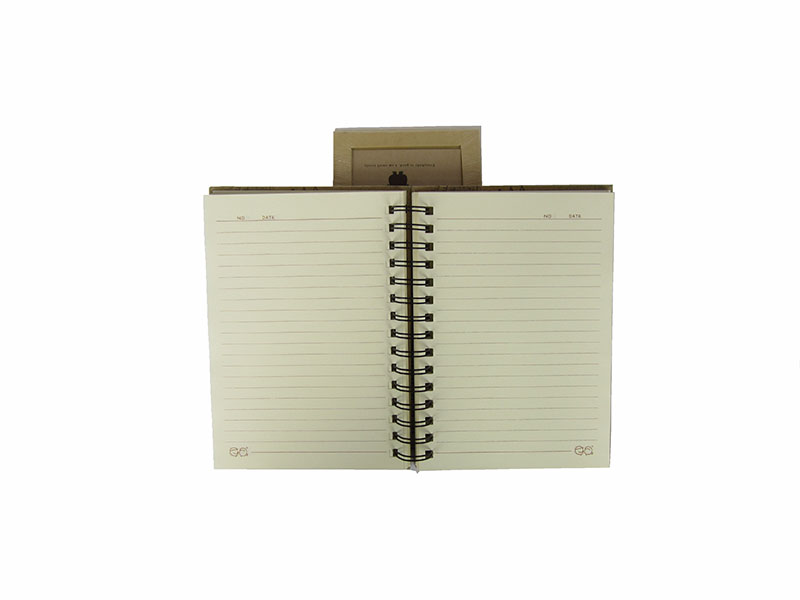 Office Supply Kraft Paper Cover A5 Spiral Paper Notebook (NP(A5)-X-192P-0004)