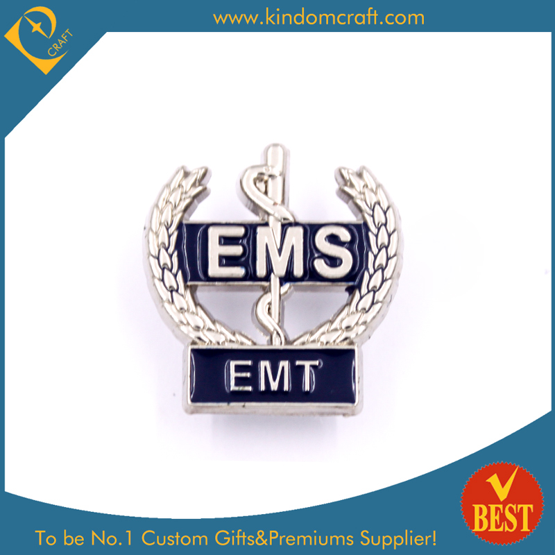 EMT Pin Badge for Souvenir in Special Design From China