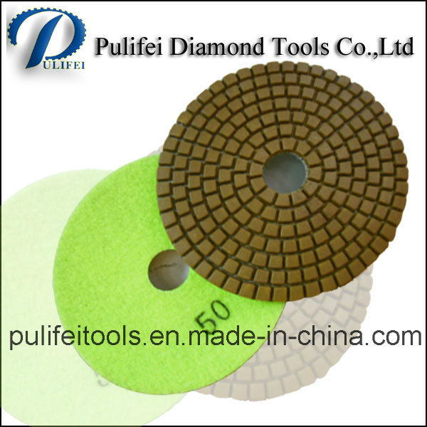 Stone Surface Abrasive Diamond Tools Polishing Marble Granite Pad