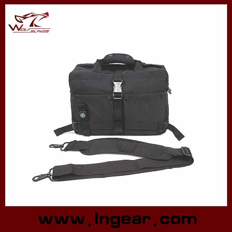 Fashion Waterproof Compass Bag Camera Bag Military Shoulder Bag Black