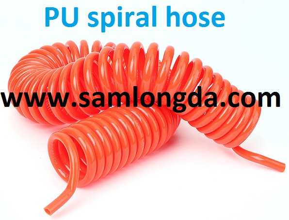 PU Spiral Coil Hose Tube (PU12-8)