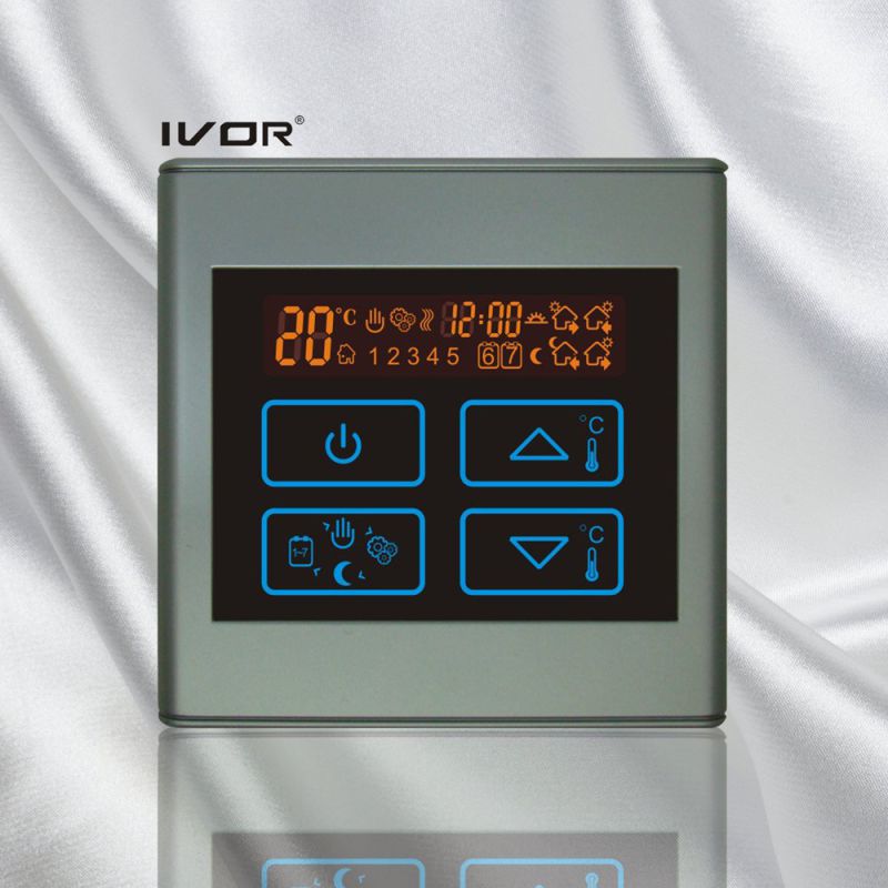 Programmable Underfloor Heating Thermostat Touch Switch Plastic Frame (SK-HV2300-M)