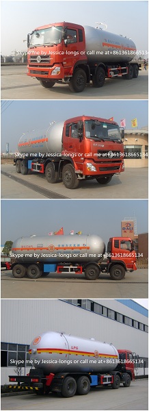 8X4 10 Wheel Mobile Gas Tanks, Mobile LPG Filling Station, Mobile Gas Station Truck