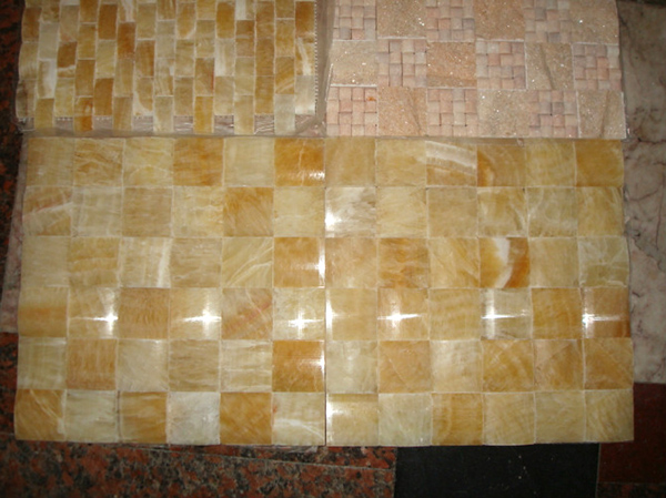 3D Mosaic Tile Stone Marble Mosaic (HSM215)