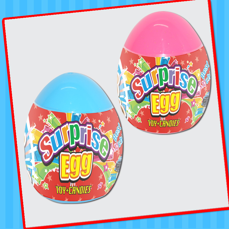 En71 Capsule Surprise Egg Container Toy with Candy