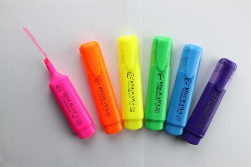 Multi Colored Highlighter Pen Set for Office &School Use