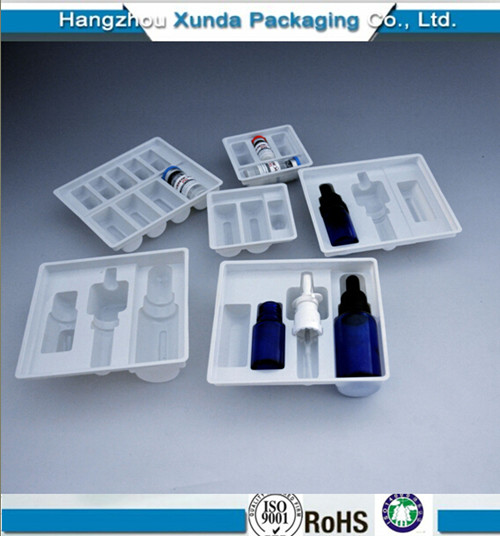 Plastic Vial Packaging Tray Blister Vial Tray