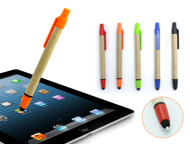 Promotional Eco-Plastic Stylus Pen with Cheap Price