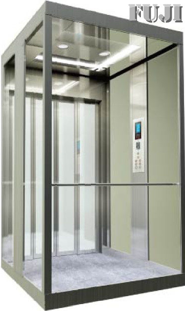 Villa Elevator / Lift with Transparent Glass Car Wall