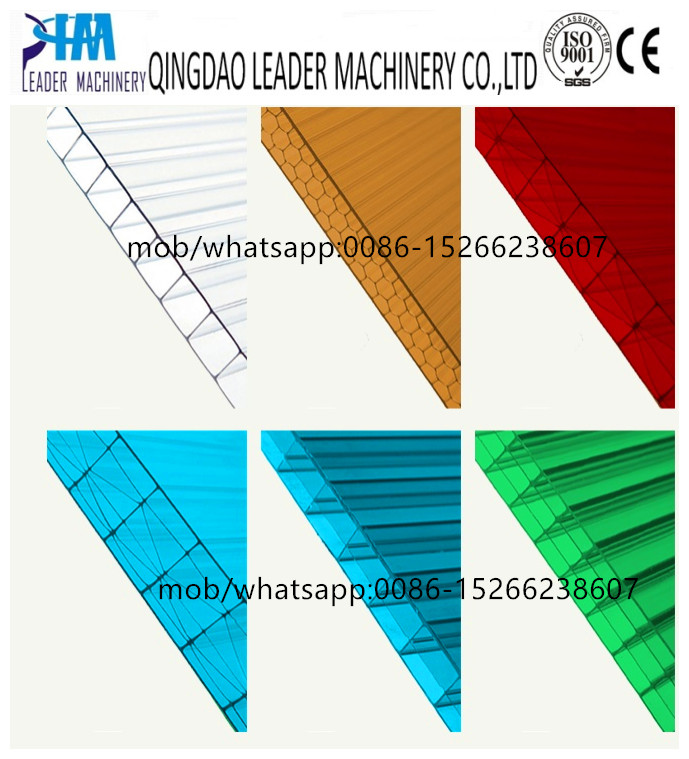 Polycarbonate Hollow Sheet Extrusion Machine