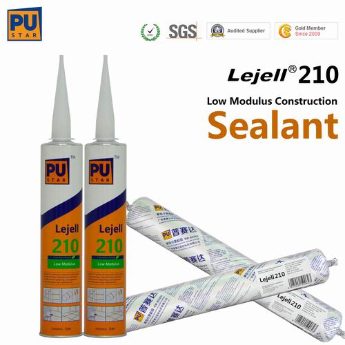 One Component, No Need of Mixing, Easy Applying, PU Sealant Lejell 210 for Construction Material (400ml)