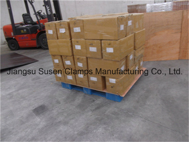 U Bolt/Clamp with PP Plastic /PA polyamide Cushion Block