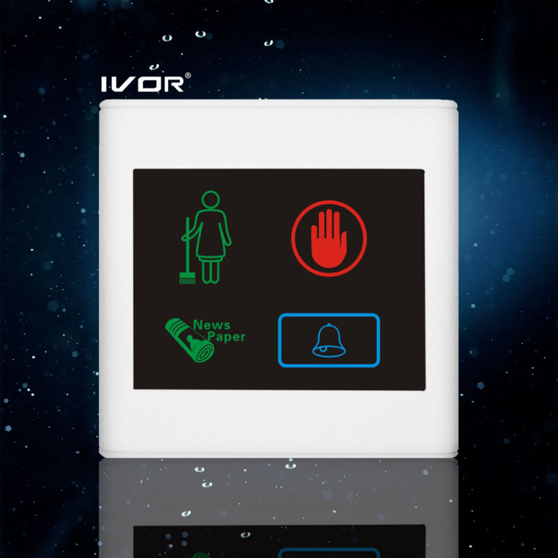 Hotel Doorbell System Outdoor Panel in Plastic Outline Frame (SK-dB2300S3-S)