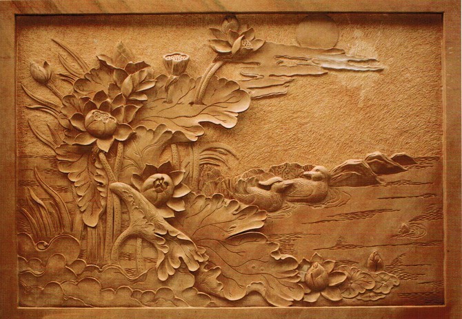 CNC Engraving Machine for Wooden Relief