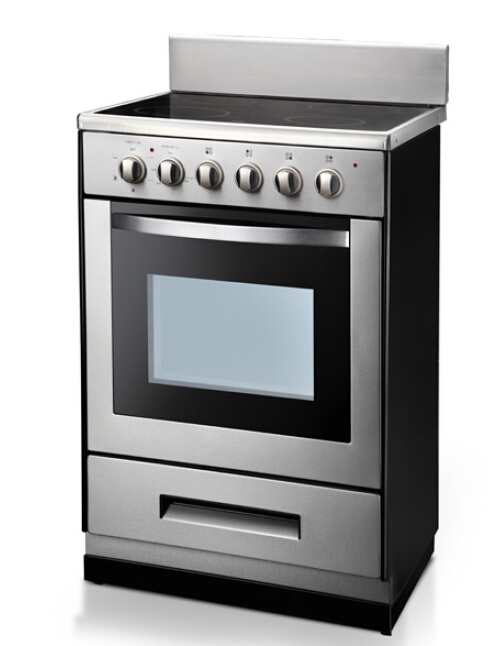 24 Inch Free Standing Electric Range Cooker with ETL, Ce