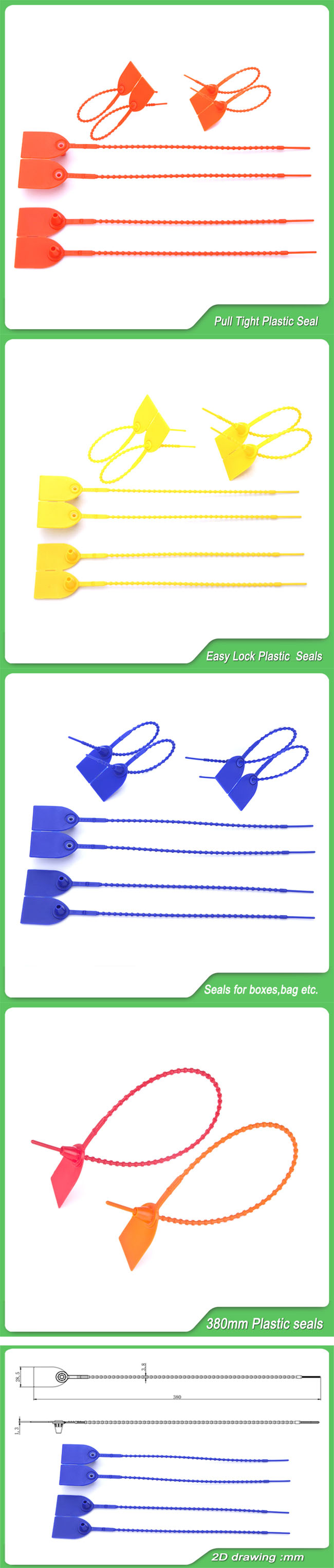 Lead Seals, (JY380B) , Plastic Seal