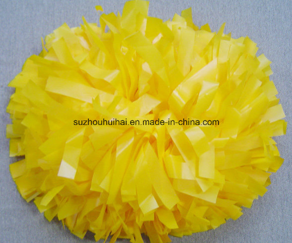 Cheerleading POM POM: Plastic Yellow