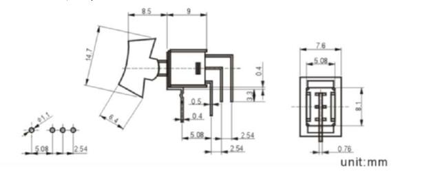 on-off-on Rocker Switch High Quality Switch (FBELE)