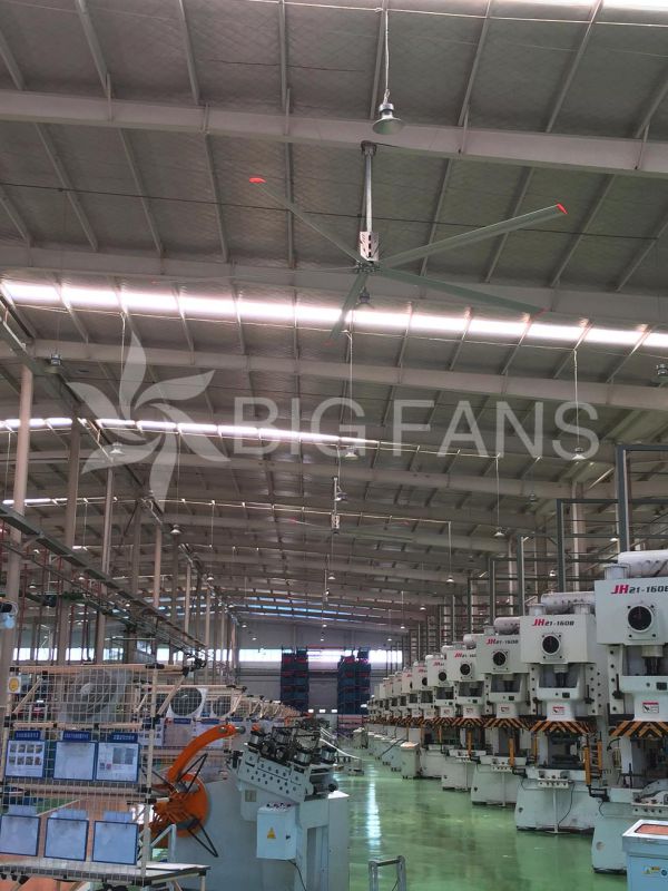 Large Ceiling Fan Hvls Automatic Industrial Giant Ceiling Fan / Fan of Ceiling/7.4m (24.3FT)