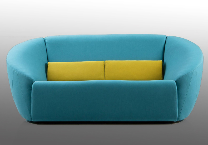 Modern Furniture Living Room Soft Fabric Sofa