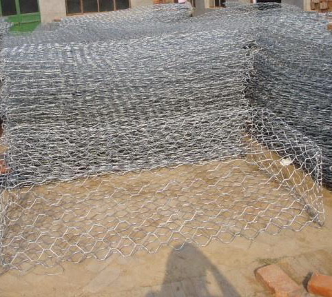 PVC Coated Hexagonal Wire Mesh Gabion Baskets (anjia-123)