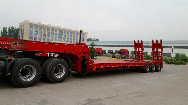 70ton Heavy Duty Lowbed Semi-Trailer