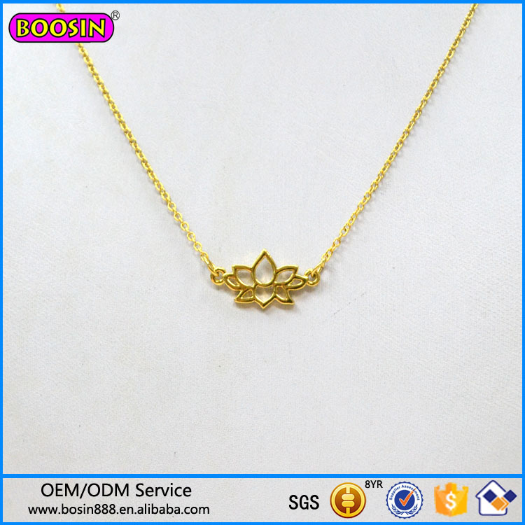 Factory Price Metal Alloy Charm Fashion Jewelry Necklace #P106