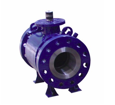 Worm Gear PCS Flanged Ball Valve