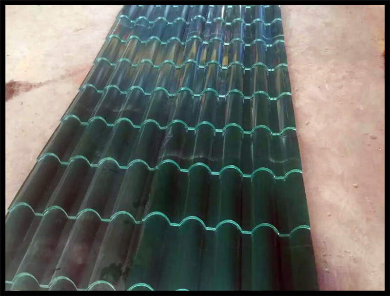 Step Roof Tile Glazed Tile Roll Forming Machinery Made in China