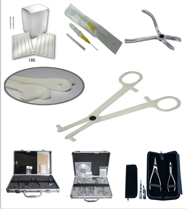 Professional Body Art Piercing ---Piercing Tool & Piercing Tool Kits