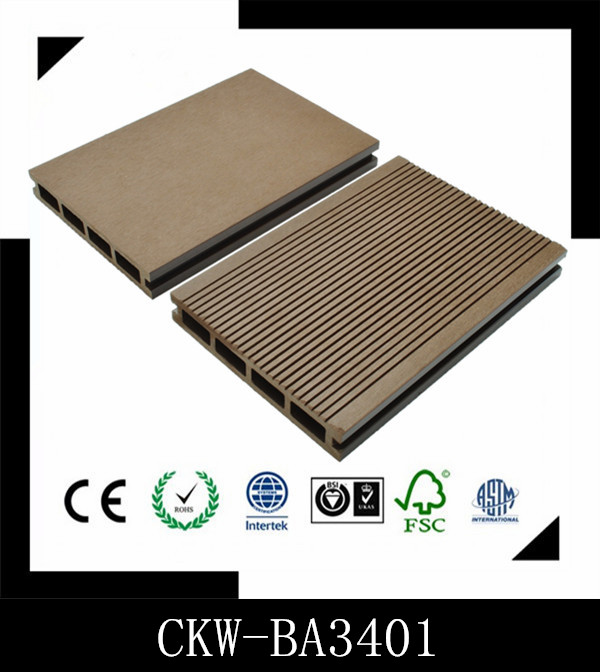 146*23 Good Price Extruded Plastic Composite Decking