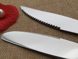 Stainless Steel Fork and Spoon Knife Set