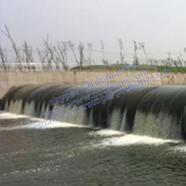 China Flood Control Dam (filling with air or water)