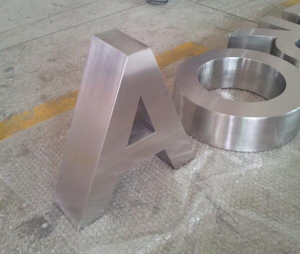 Stainless Steel/Metal/Aluminium Gold Plating Letters