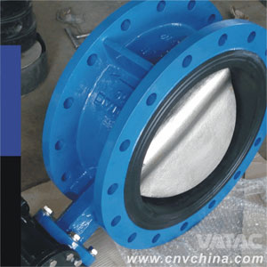 Gear Box Awwa Double Flange Butterfly Valve