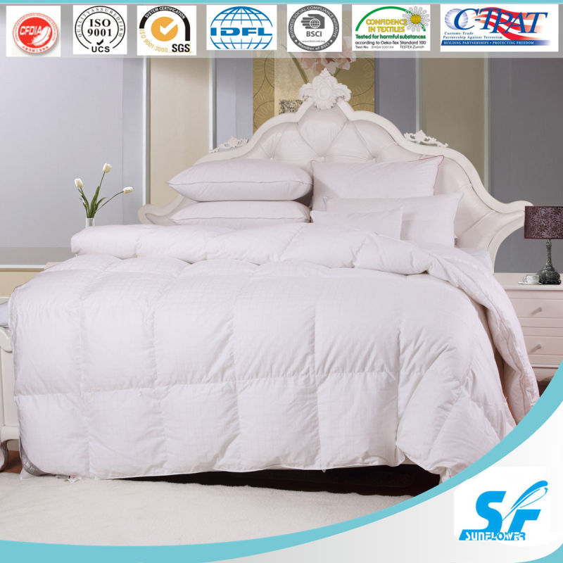 100% Goose Down Duvet, Hot Sale Duvet Cover with Cheap Price