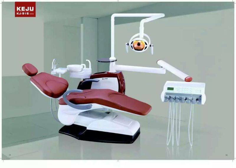 Foshan 100% High Quality Guarantee & Low-Mounted Dental Unit Kj-916 with Ce Approval