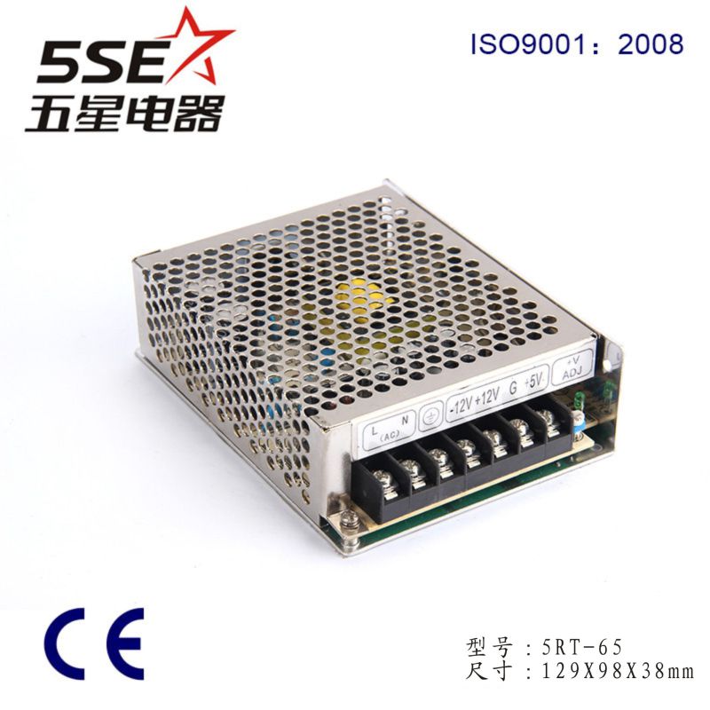 65W Single Output Switching Power Supply