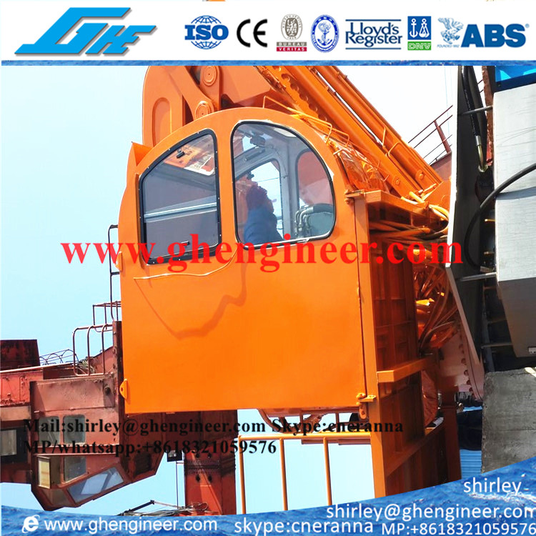 5t@10m Hydraulic Telescopic Knuckle Boom Marine Crane