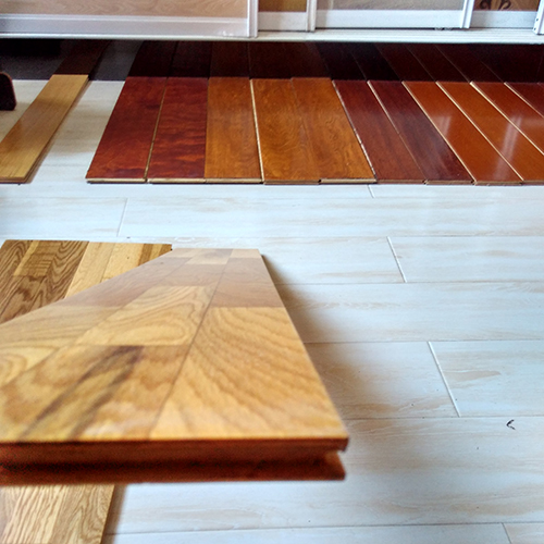 Grade Ab Multi-Layer 3-Strip Oak Parquet Engineered Flooring