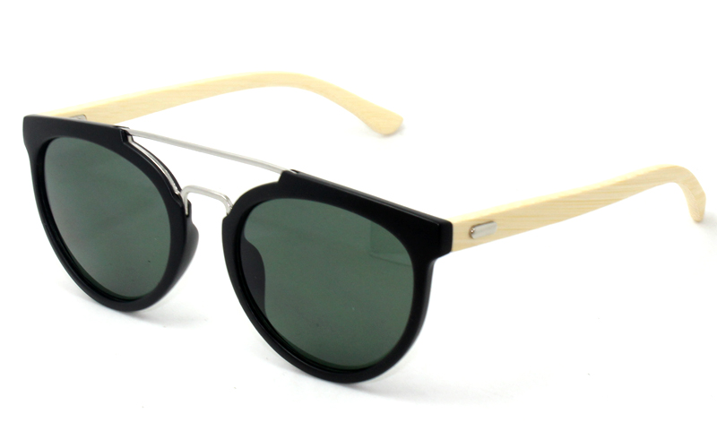 Bamboo Sunglasses PC+ Bamboo Sunglasses with Mirror Sunglasses (150205fs)