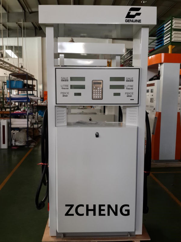 Zcheng White Color Filling Station Double Two Pump Nozzle