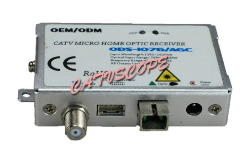 CATV FTTH Micro Home Optic Receiver Node