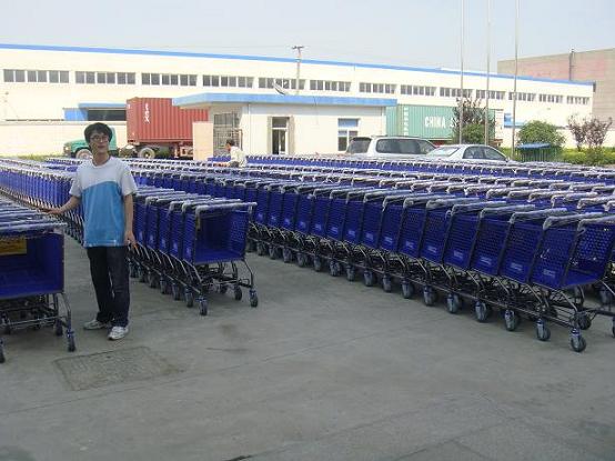 Supermarket Plastic Cart