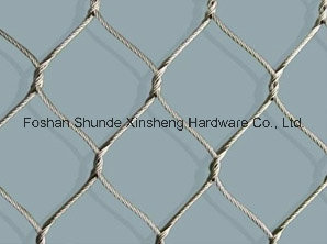 Flexible stainless steel handmade rope mesh