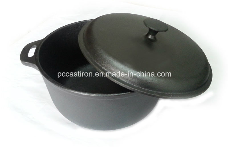 8.0L Preseasoned Cast Iron Dutch Oven Dia 30cm