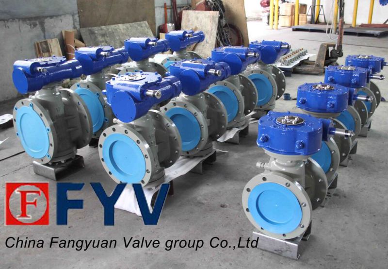 Lubricated Flanged Welded Plug Valve 1/2''