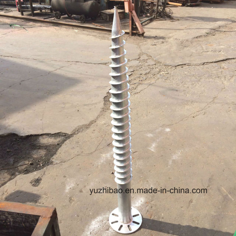 Galvanized Ground Anchor, Fence Anchor, Ground Screw