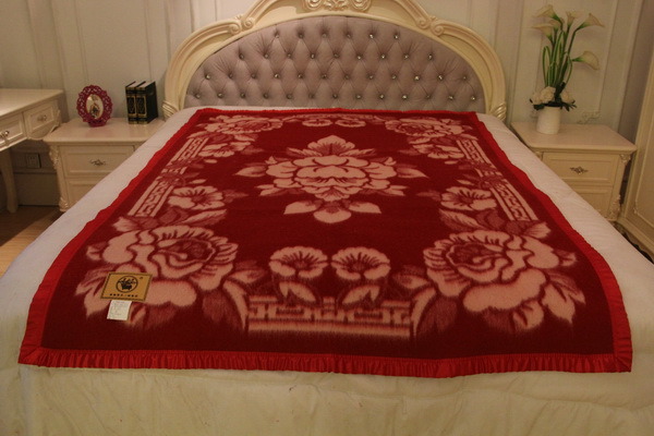 Tibet-Sheep Wool Blanket/ Cashmere Fabric/ Yak Wool Textile/Bedding