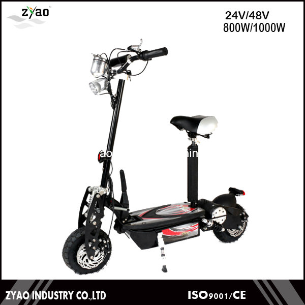 Folding Portable 2 Wheels Electric Power Scooter 1000W for Adult China Factory